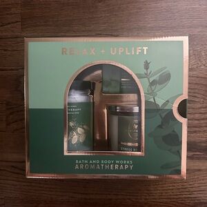 NWT Bath & Body Works Aromatherapy Relax & Uplift Set - Eucalyptus and Spearmint